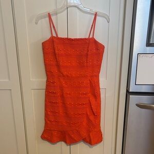 Bardot Orange Mini Dress